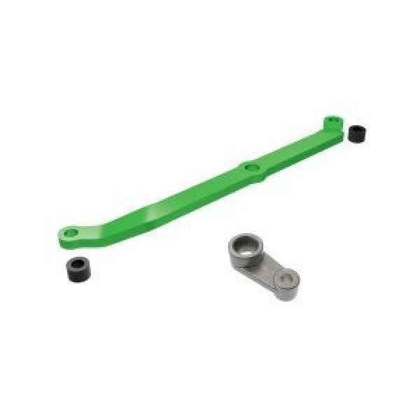 Traxxas Aluminum Steering Link, Green & Servo Horn 1 Traxxas Aluminum Steering Link, Green & Servo Horn